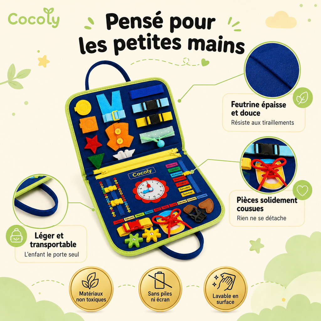 Livre d'activités Cocoly™