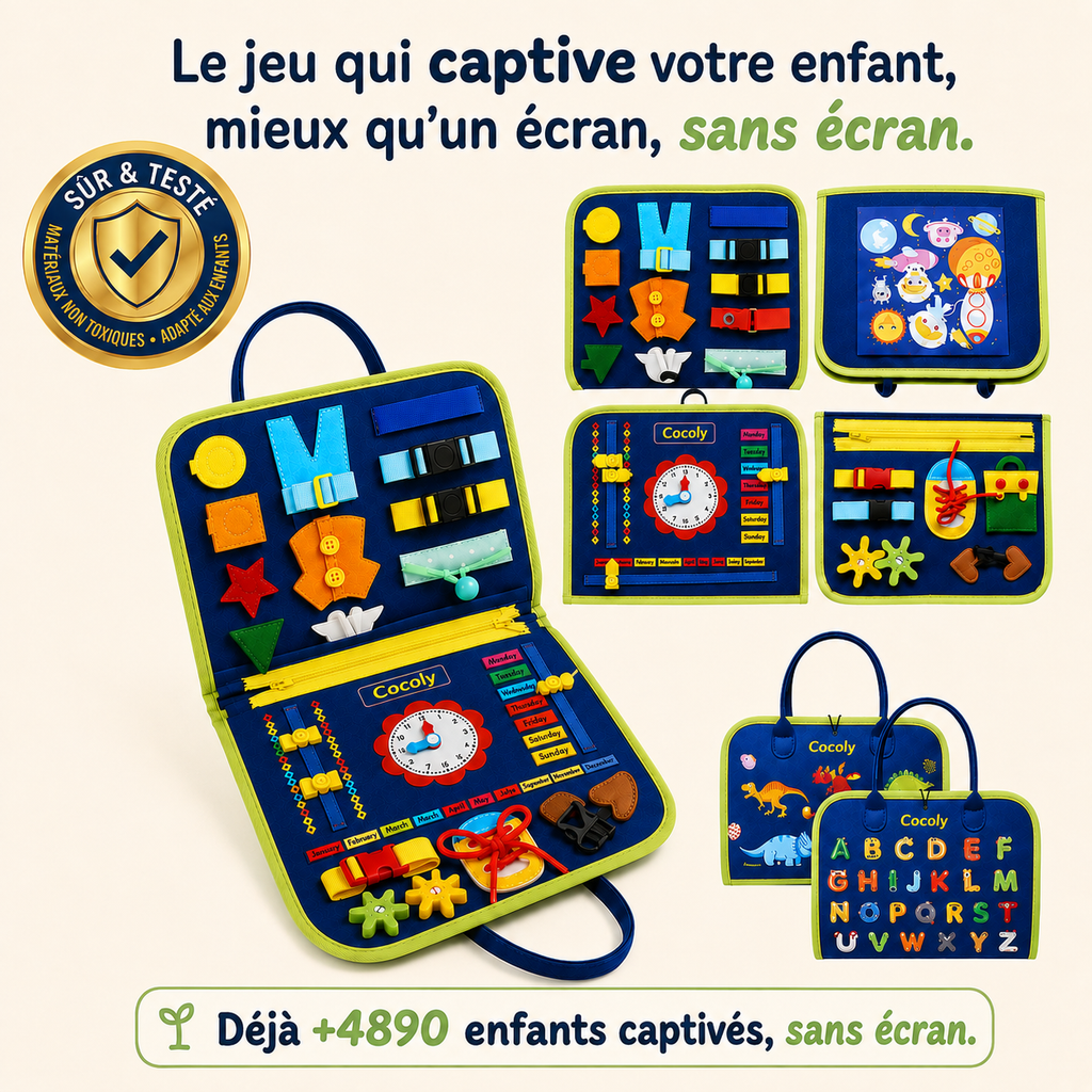 Livre d'activités Cocoly™