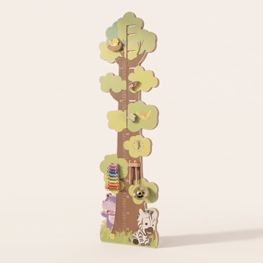 Toise d’Éveil Cocoly™ — Arbre d’activités mural