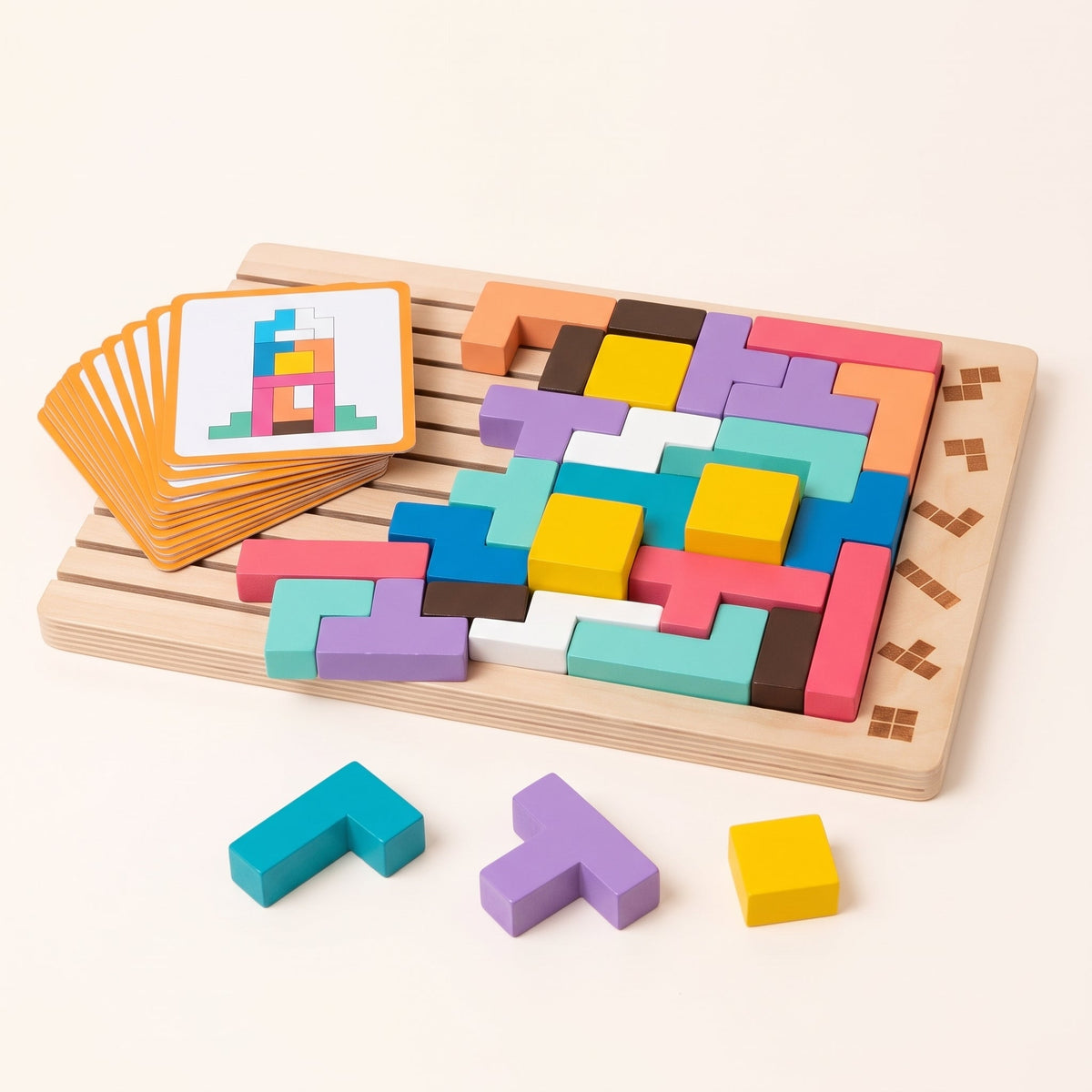 Puzzle Défi Cocoly™ — 42 pièces en bois